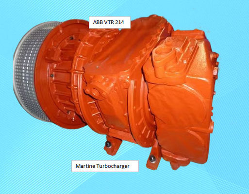 Υψηλής απόδοσης ABB VTR 214 Martine τουρμποφορτιστή από 250 kW έως 10000 kW